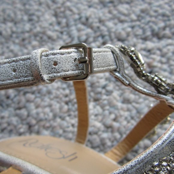 Refresh Beverly03 Metallic Rhinestone Espadrille - Picture 9 of 16